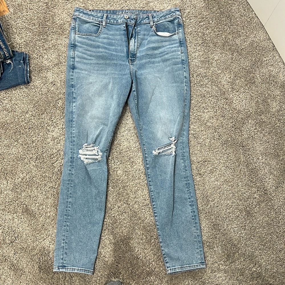 Womens super  high rise jeggings